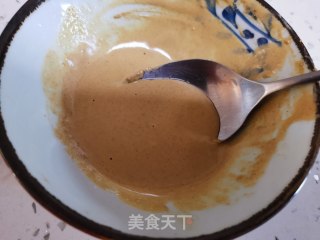 粉丝菠菜拌麻酱的做法步骤：6