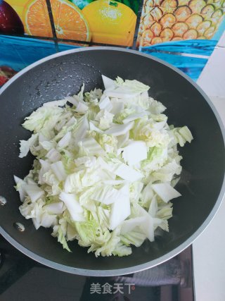 鸡块白菜炖粉条的做法步骤：6