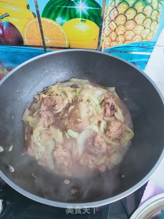 鸡块白菜炖粉条的做法步骤：13
