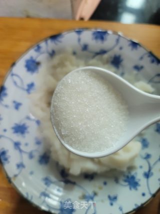 豆沙山药饼的做法步骤：4