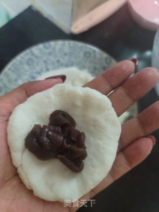豆沙山药饼的做法步骤：8