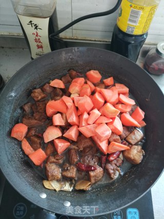 红烧香辣牛腩的做法步骤：10