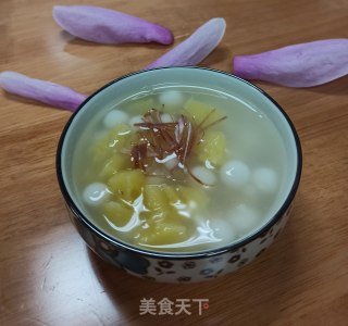 菠萝酒酿小圆子的做法步骤：7