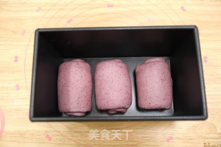 低糖紫薯吐司的做法步骤：15