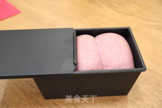 低糖紫薯吐司的做法步骤：16