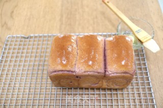 低糖紫薯吐司的做法步骤：20