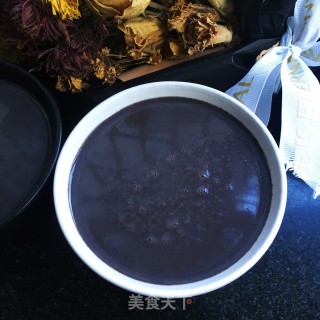 西洋参三黑米糊的做法步骤：10