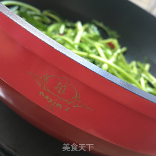 茶油蒜香茼蒿的做法步骤：6