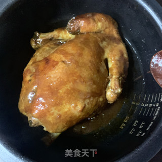 电饭煲焖鸡的做法步骤：10