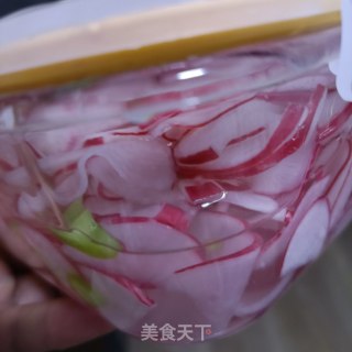 “酸甜开胃菜”糖醋腌萝卜的做法步骤：15