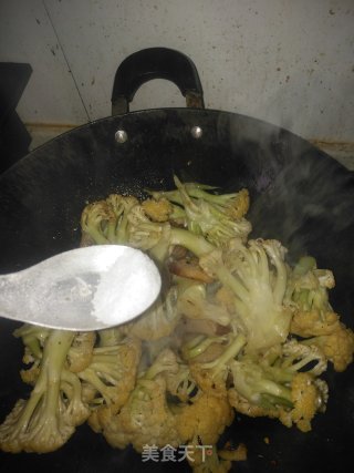 干煸菜花的做法步骤：9