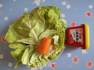 酱香手撕包菜的做法步骤：1