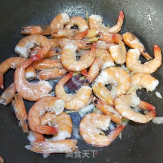 鲜虾汤面的做法步骤：7