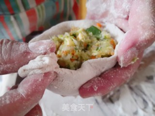 全麦素包子的做法步骤：9