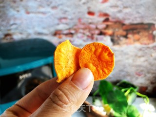 红薯脆片的做法步骤：9