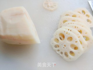 炸藕合的做法步骤：1