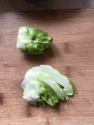 儿菜丝拌牛肉的做法步骤：2