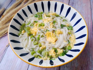 芸豆鸡蛋面的做法步骤：8
