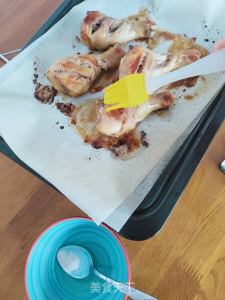 蒜香烤鸡腿的做法步骤：7