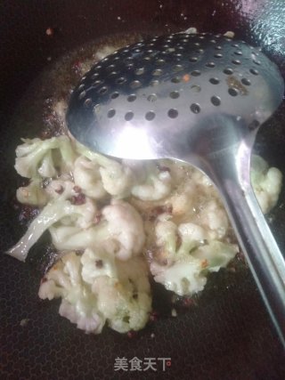 椒香花菜的做法步骤：8
