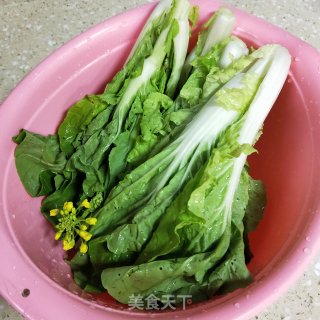辣炒白菜心的做法步骤：1
