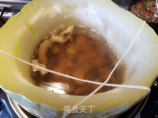 冬瓜盅的做法步骤：16