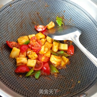 “酸甜开胃菜”菠萝咕咾肉丸的做法步骤：24