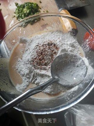 葱油粑粑（灯盏粑粑）的做法步骤：6