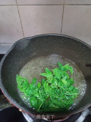 白灼肘子肉拌薄荷叶的做法步骤：5