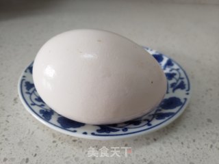 菠菜炒鹅蛋的做法步骤：1