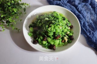 香菇炒广东菜心的做法步骤：6