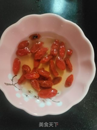菠菜杞子蒸蛋的做法步骤：7
