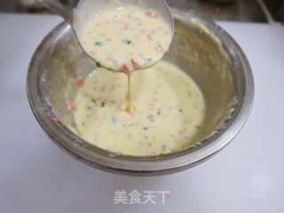 香葱蛋奶煎饼❗️营养丰富，又香又软，十分钟快手早餐❗️的做法步骤：5