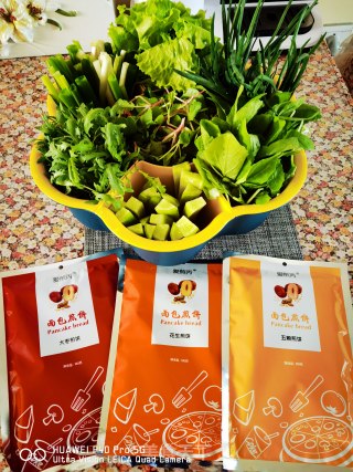 从地头到餐桌的  绿色时蔬&卷煎饼的做法步骤：6