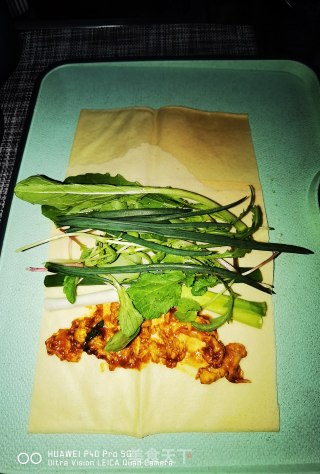 从地头到餐桌的  绿色时蔬&卷煎饼的做法步骤：18