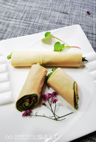 从地头到餐桌的  绿色时蔬&卷煎饼的做法步骤：19