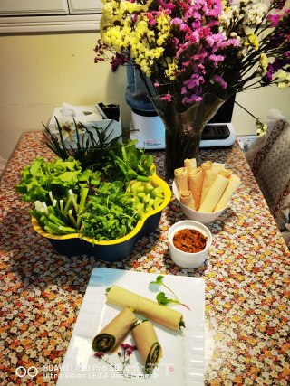 从地头到餐桌的  绿色时蔬&卷煎饼的做法步骤：20