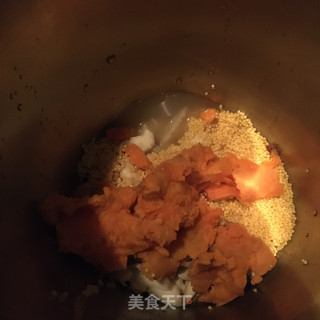 百合红薯小米糊的做法步骤：5
