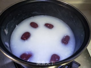 红枣山药粥的做法步骤：10