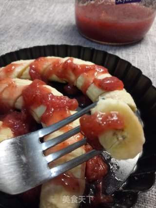 草莓香蕉沙拉的做法步骤：5