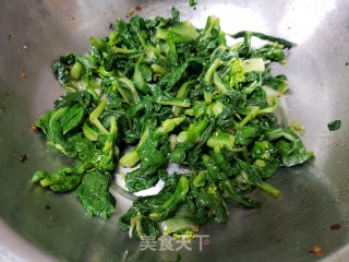 白芝麻拌青菜的做法步骤：5