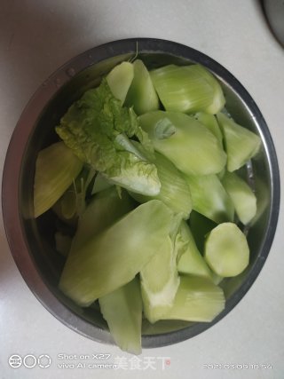 牛腩烧莴笋的做法步骤：4