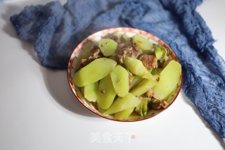 牛腩烧莴笋的做法步骤：7