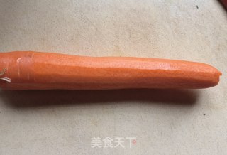 胡萝卜蒸油菜籽苗的做法步骤：4