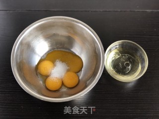 海苔肉松小贝的做法步骤：1