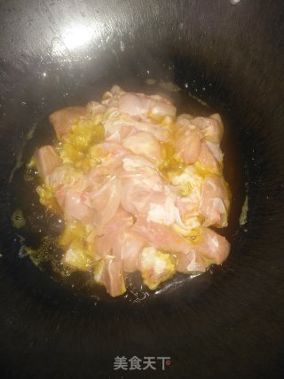酱爆鸡丁的做法步骤：8