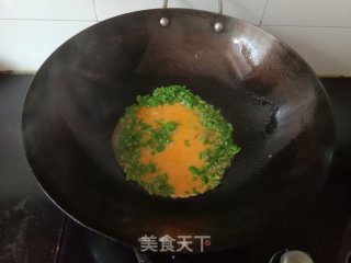 青椒炒鸡蛋的做法步骤：3