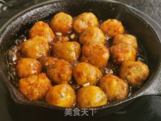 糖醋丸子的做法步骤：6