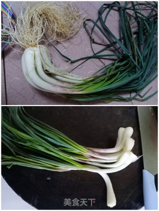 荞头煎鸡蛋的做法步骤：1