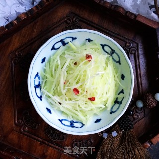 糖醋莴笋丝的做法步骤：6